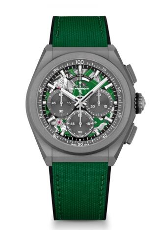 Replica Zenith Watch Defy 21 Ultra Colour Green 97.9001.9004/80.R943.T3/P